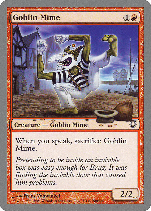 Goblin Mime highlighted card art