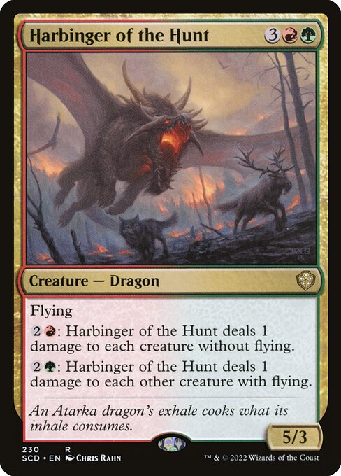 Harbinger of the Hunt from Starter Commander Decks