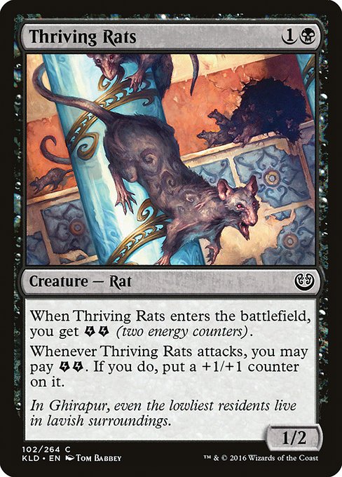 Thriving Rats highlighted card art