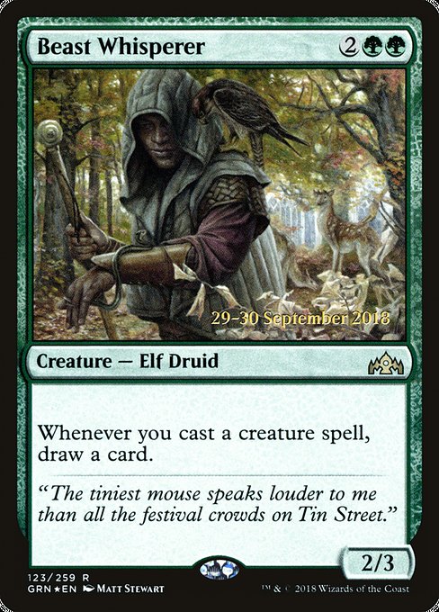 Beast Whisperer from Guilds of Ravnica Promos