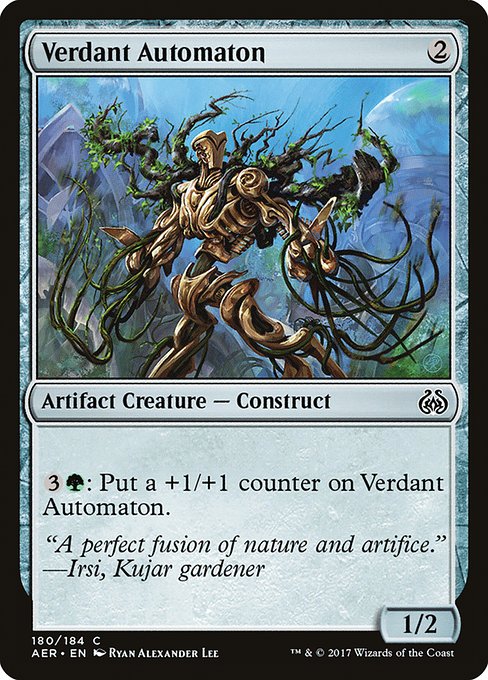 Verdant Automaton highlighted card art