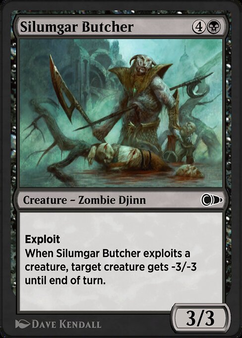 Silumgar Butcher highlighted card art