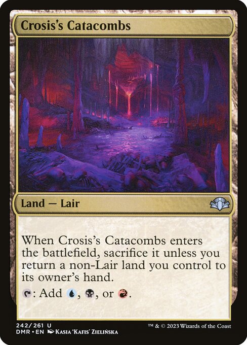 Crosis's Catacombs highlighted card art