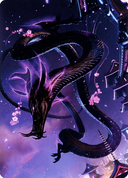 Junji, the Midnight Sky // Junji, the Midnight Sky highlighted card art