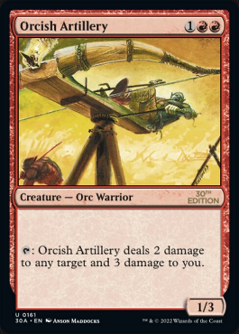 Orcish Artillery from 30th Anniversary Edition