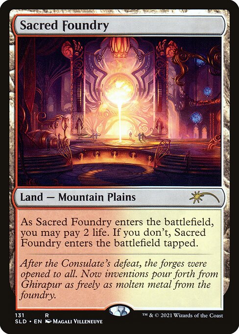 Sacred Foundry from Secret Lair Drop