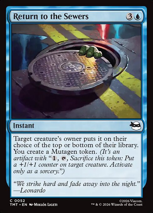 Return to the Sewers from Teenage Mutant Ninja Turtles