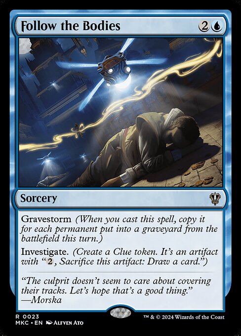 Follow the Bodies from Murders at Karlov Manor Commander