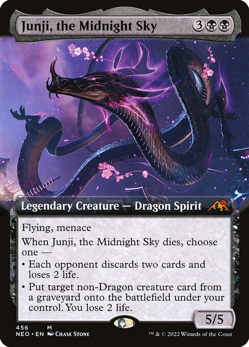 Junji, the Midnight Sky from Kamigawa: Neon Dynasty