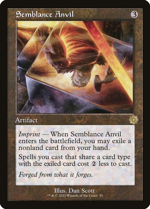 Semblance Anvil highlighted card art