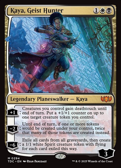 Kaya, Geist Hunter highlighted card art