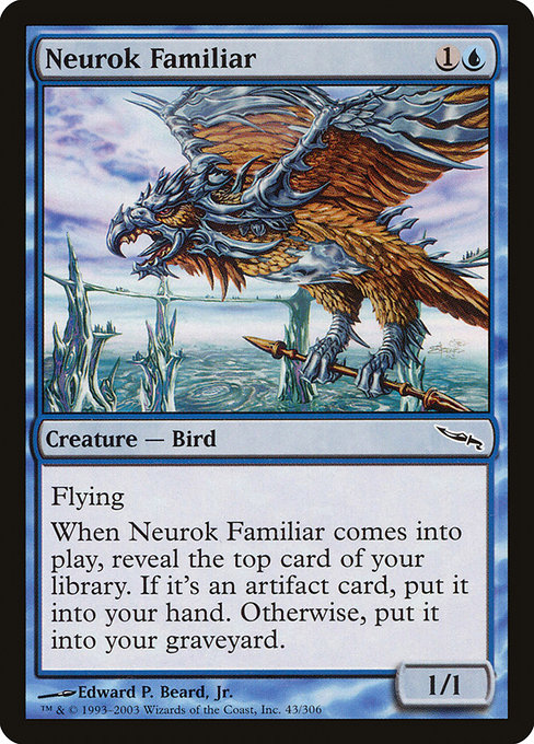 Neurok Familiar highlighted card art