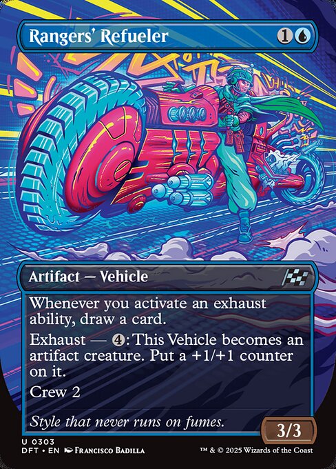 Rangers' Refueler highlighted card art
