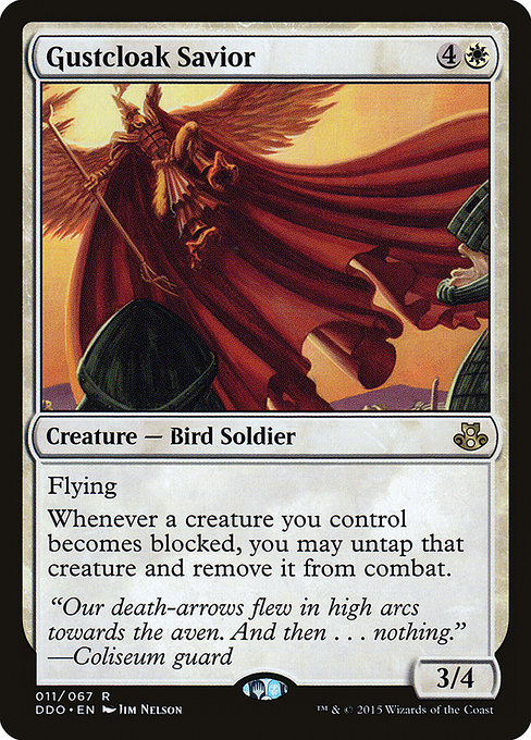 Gustcloak Savior highlighted card art