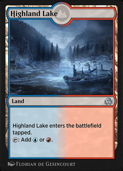 Highland Lake highlighted card art