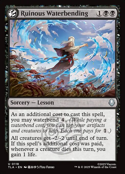 Ruinous Waterbending from Avatar: The Last Airbender