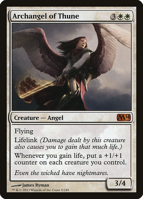 Archangel of Thune from Magic 2014