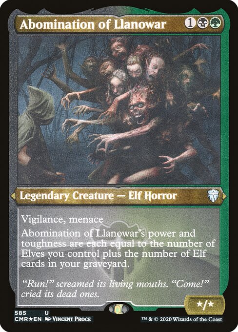 Abomination of Llanowar from Commander Legends