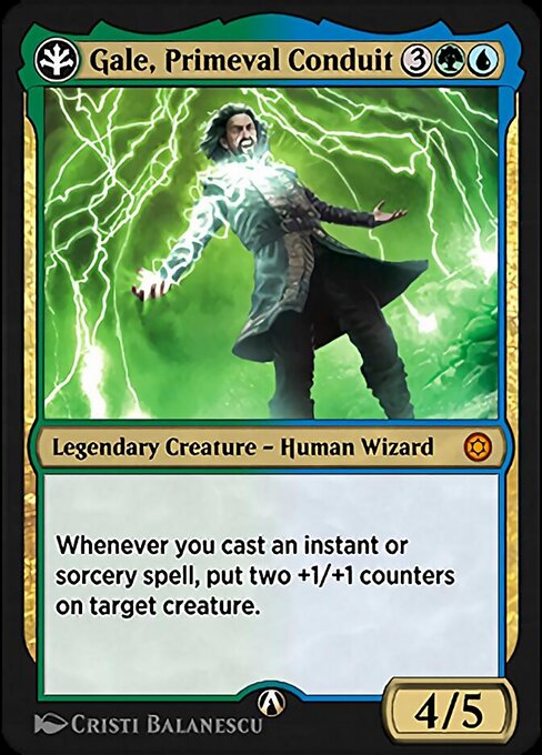 Gale, Primeval Conduit highlighted card art