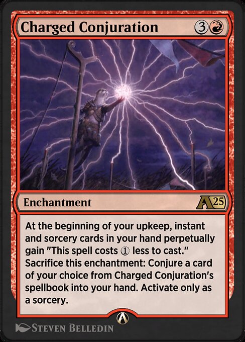 Charged Conjuration highlighted card art