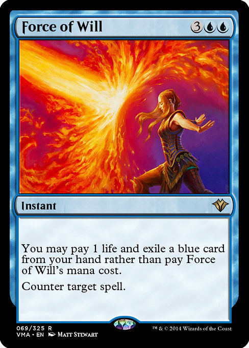 Force of Will from Vintage Masters