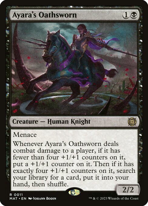 Ayara's Oathsworn from March of the Machine: The Aftermath