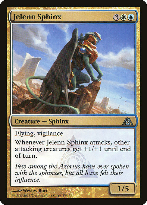 Jelenn Sphinx from Dragon's Maze