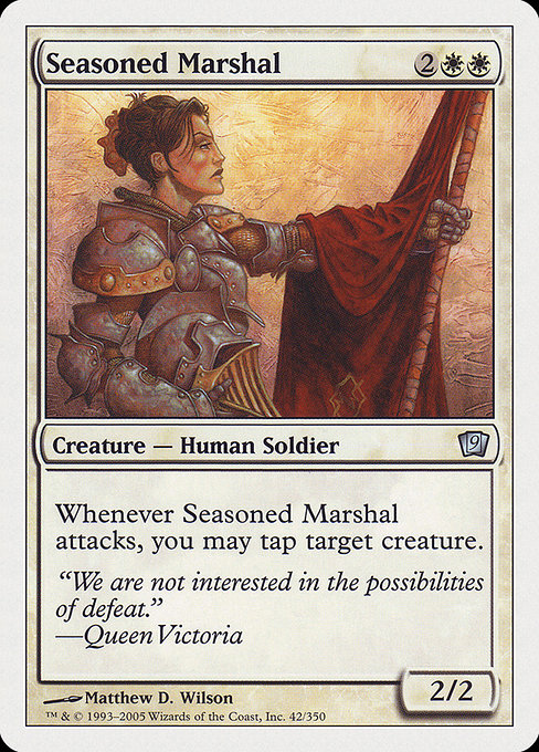 Seasoned Marshal from Ninth Edition
