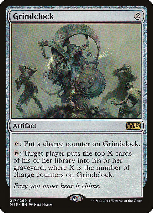 Grindclock highlighted card art