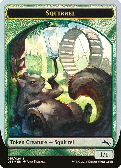 Squirrel from Unstable Tokens