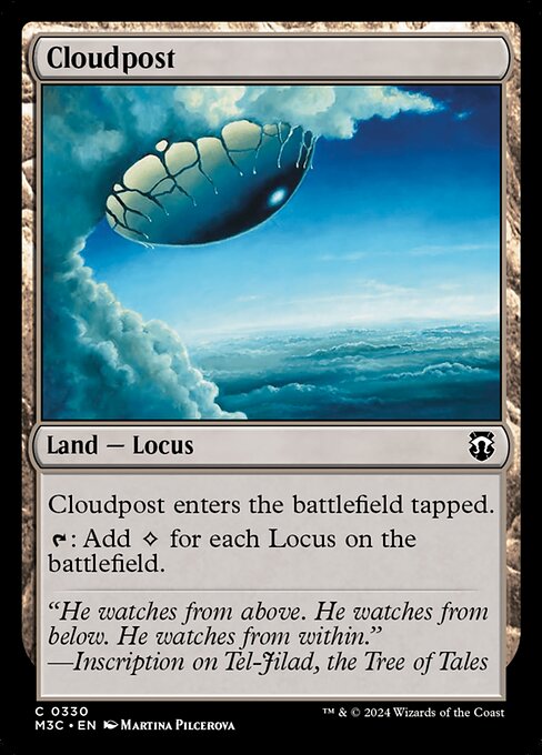 Cloudpost highlighted card art