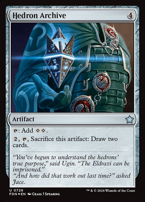 Hedron Archive highlighted card art