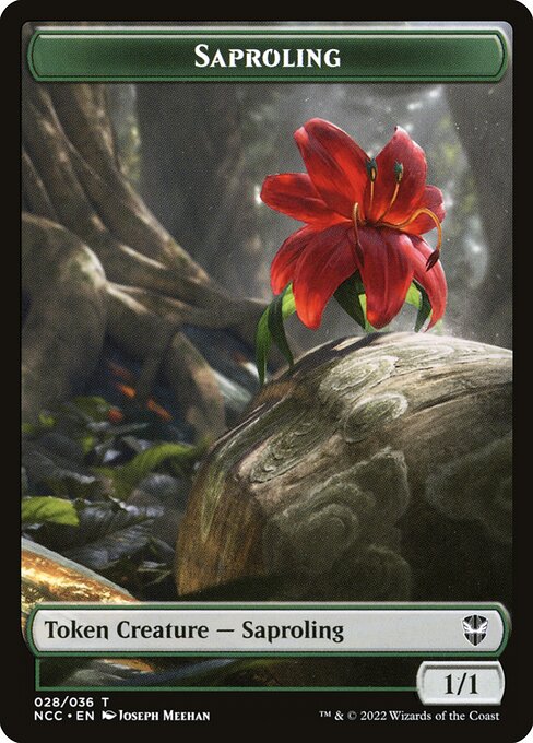 Saproling from New Capenna Commander Tokens