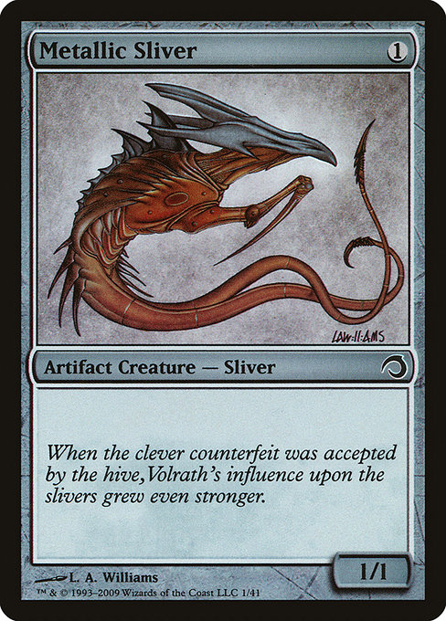 Metallic Sliver from Premium Deck Series: Slivers