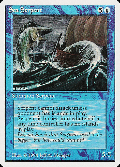 Sea Serpent from Summer Magic / Edgar