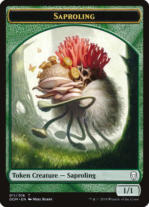 Saproling from Dominaria Tokens