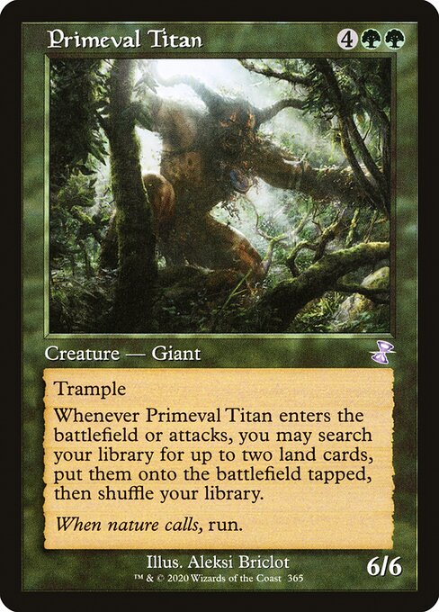 Primeval Titan from Time Spiral Remastered