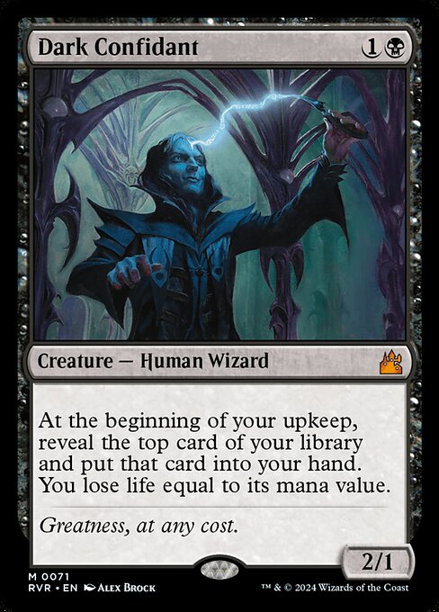 Dark Confidant from Ravnica Remastered