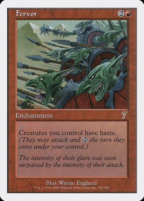 Fervor from Seventh Edition