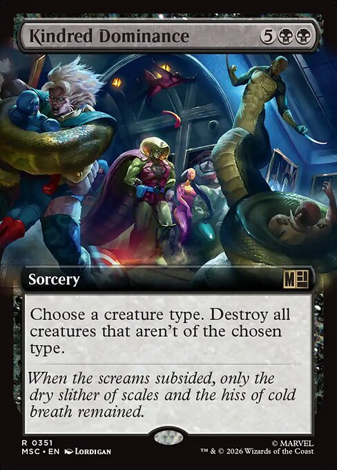 Kindred Dominance from Marvel Super Heroes Commander