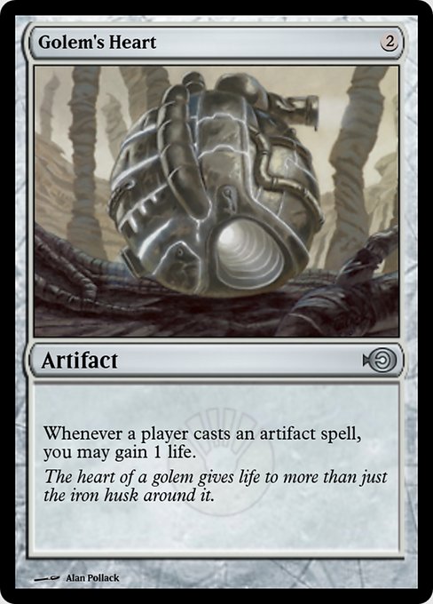 Golem's Heart from Magic Online Promos