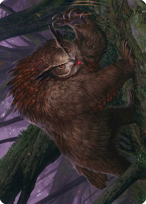 Owlbear // Owlbear from Adventures in the Forgotten Realms Art Series