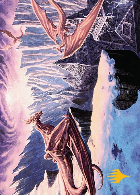 Maelstrom of the Spirit Dragon // Maelstrom of the Spirit Dragon from Tarkir: Dragonstorm Art Series