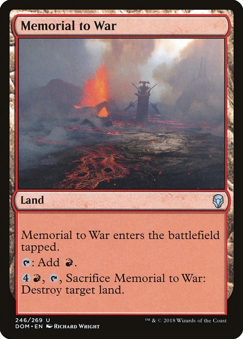 Memorial to War from Dominaria