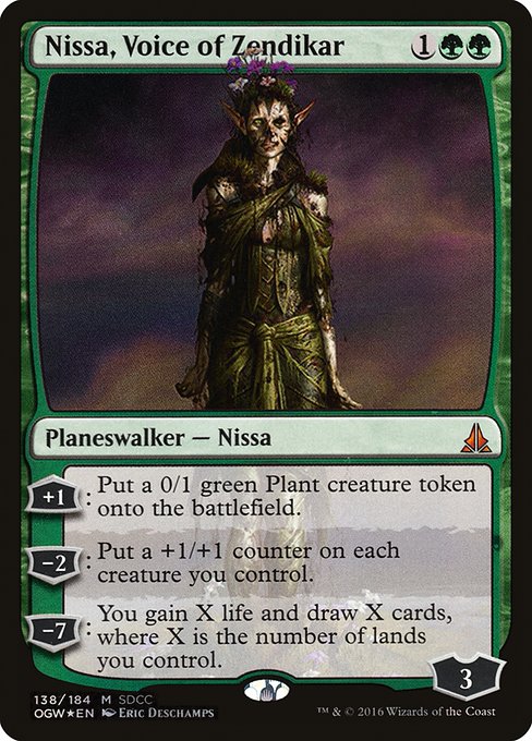 Nissa, Voice of Zendikar from San Diego Comic-Con 2016