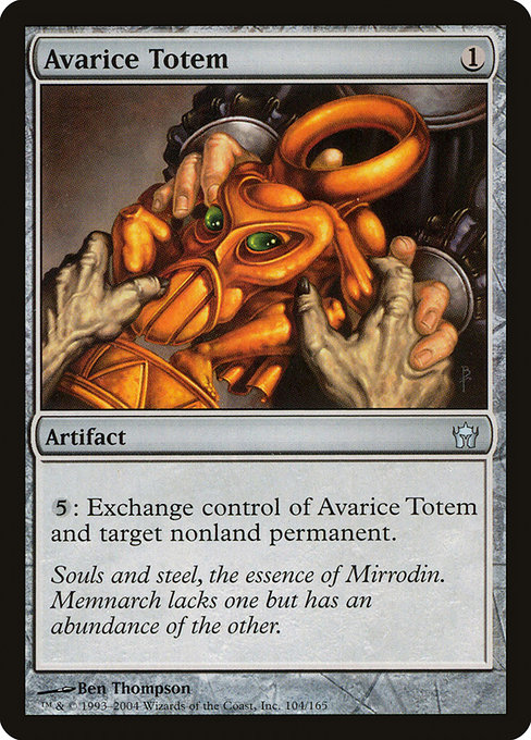Avarice Totem highlighted card art