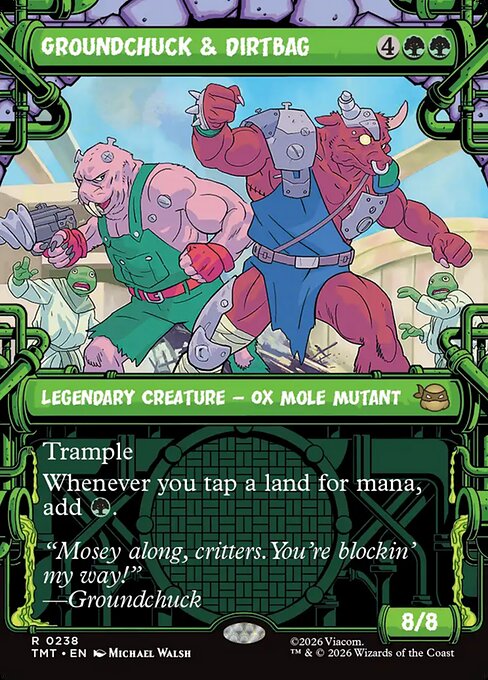 Groundchuck & Dirtbag from Teenage Mutant Ninja Turtles