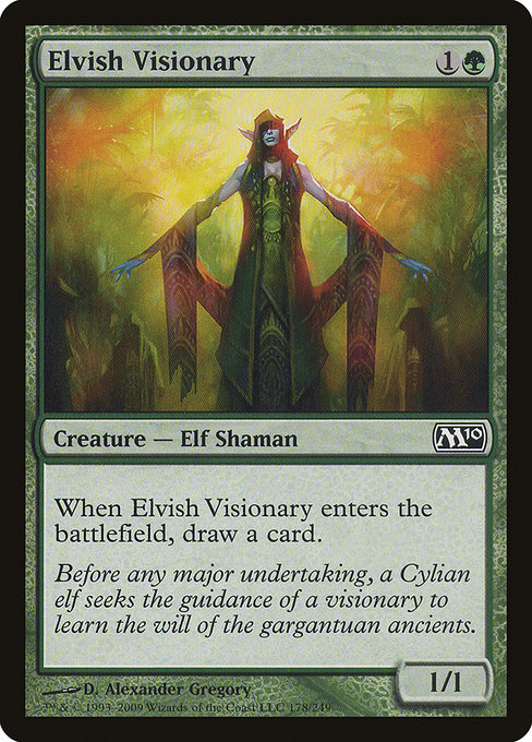 Elvish Visionary from Magic 2010