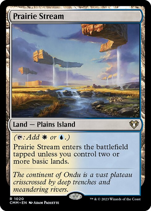 Prairie Stream from Commander Masters