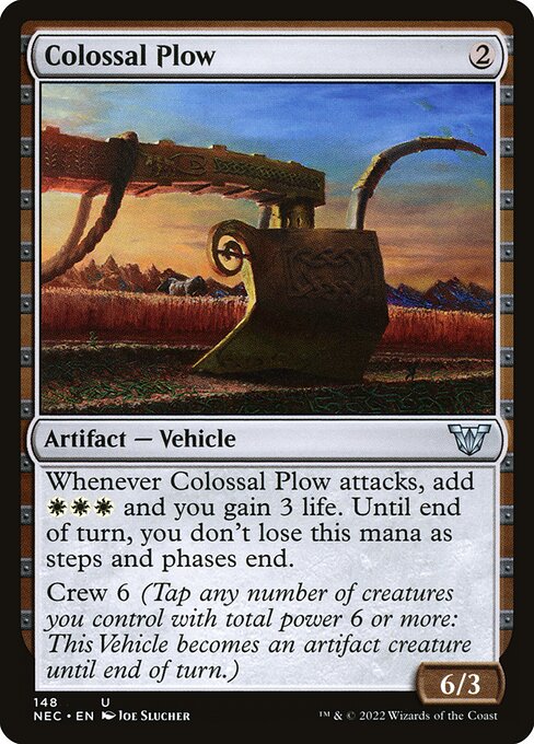 Colossal Plow highlighted card art